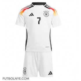 Camiseta Alemania Kai Havertz #7 Primera Equipación para niños Eurocopa 2024 manga corta (+ pantalones cortos)